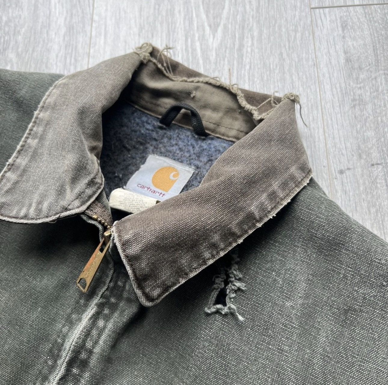 Carhartt Vintage Carhartt Detroit Jacket workwear moss Size US XL / EU 56 / 4 - 9 Thumbnail