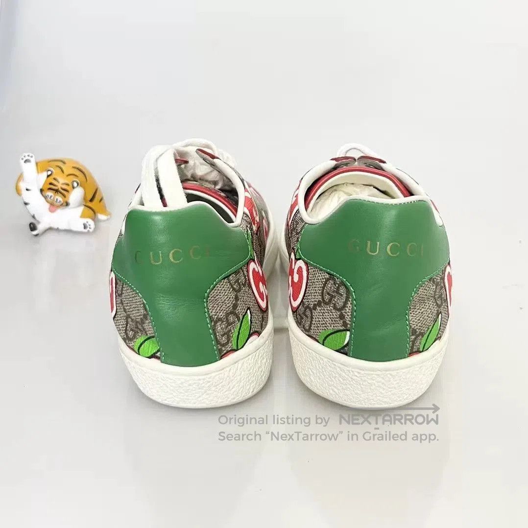 Gucci Gucci Apple Print Sneakers. Size US 5 / IT 35 - 2 Thumbnail