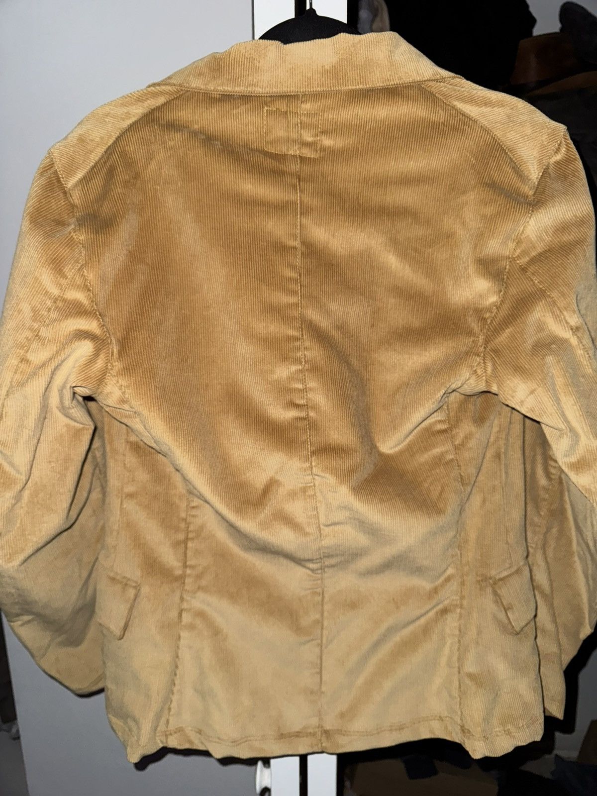 Vintage 1930s "Fairbanks" Travellers Jacket - Fawn Corduroy Size US M / EU 48-50 / 2 - 2 Thumbnail