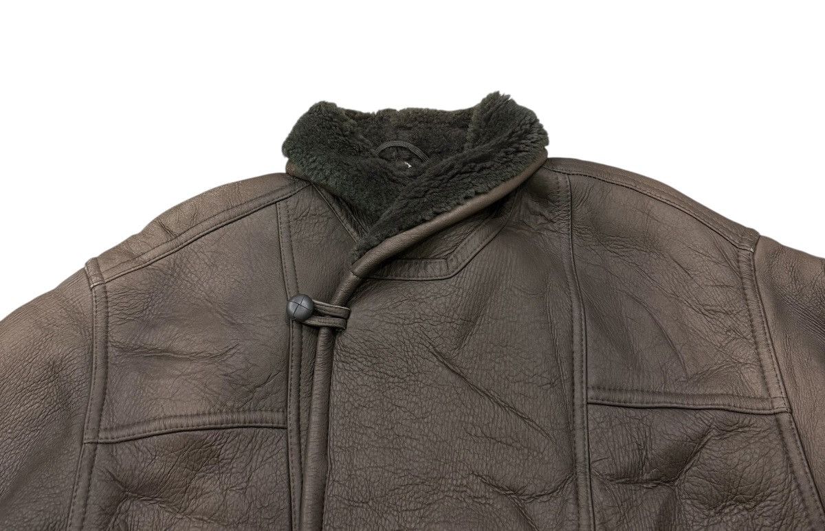 Leather Vintage Sheepskin Shearling Avant Garde Leather Jacket Size US M / EU 48-50 / 2 - 6 Thumbnail