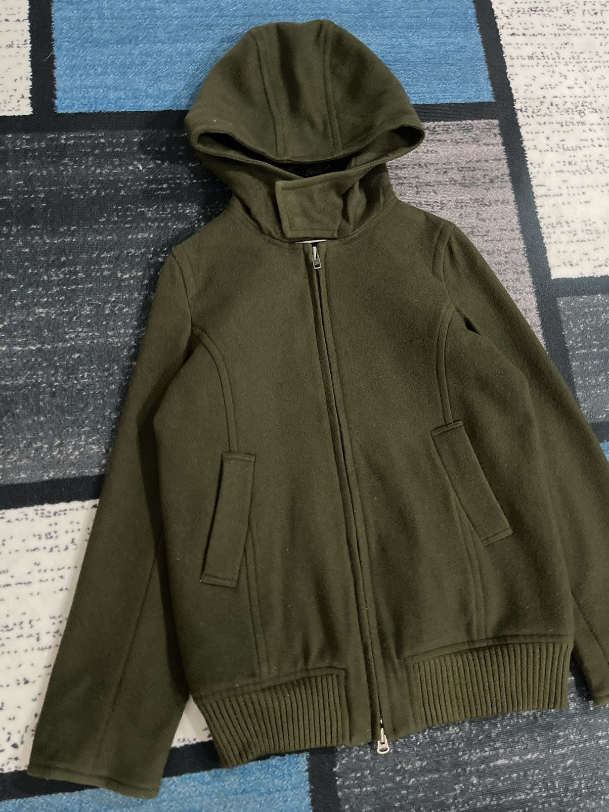 Issey Miyake Issey Miyake Sunao Kuwahara Wool Hoodie Jacket Size US M / EU 48-50 / 2 - 4 Thumbnail