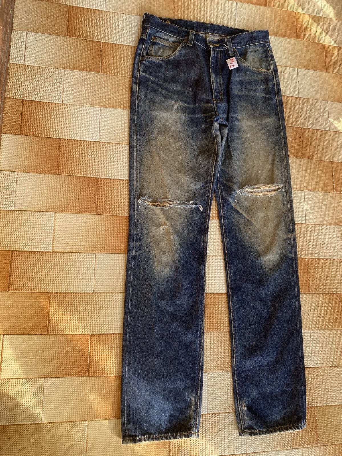 Lee × Vintage Vintage LEE RIDER loose cut denim Size US 30 / EU 46 - 5 Thumbnail