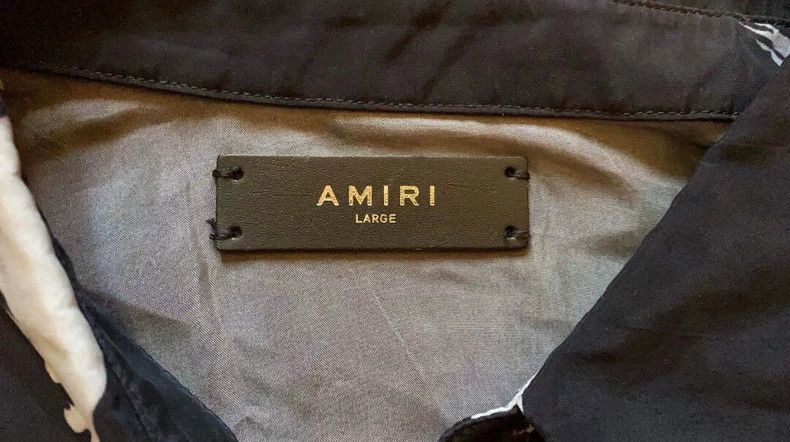 Amiri Amiri pigeon shirt Size US L / EU 52-54 / 3 - 2 Thumbnail