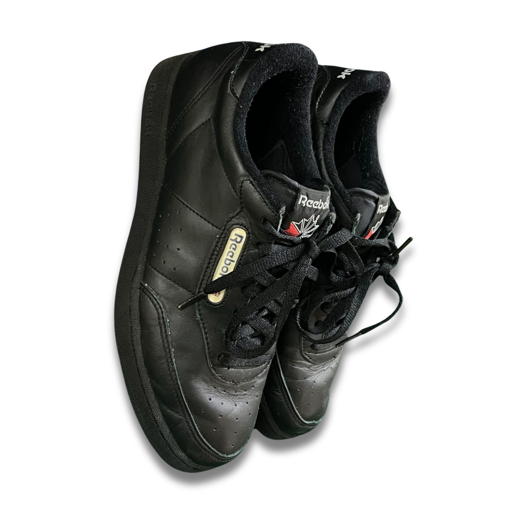Reebok Reebok Club C 85 Sneakers Size 9 Black Leather Shoes Made In Size US 9 / EU 42 - 3 Thumbnail