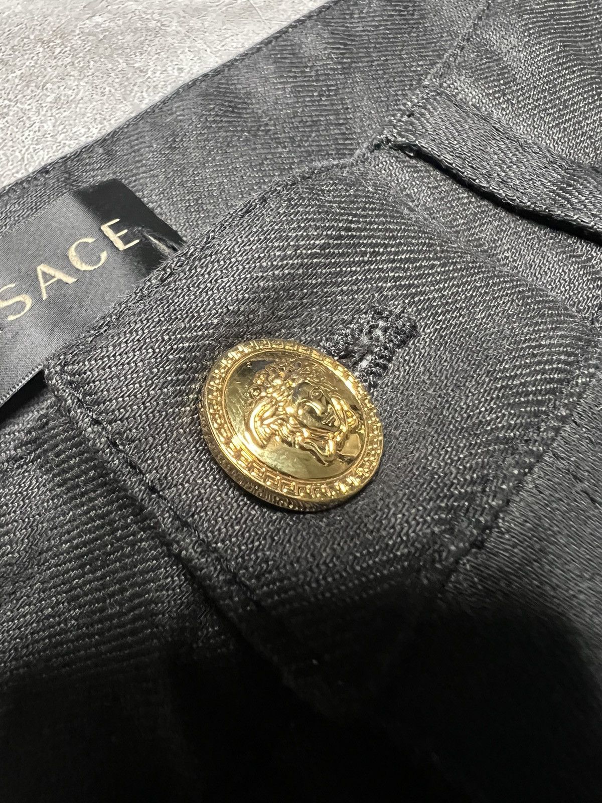 Versace Versace Indigo Dyed Multipocket Cargo Jeans Size US 33 - 5 Thumbnail