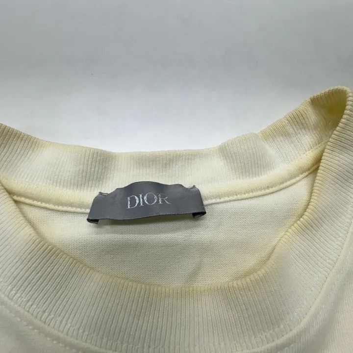 Dior Dior White Saddle Bag Print T-Shirt 0079-2507