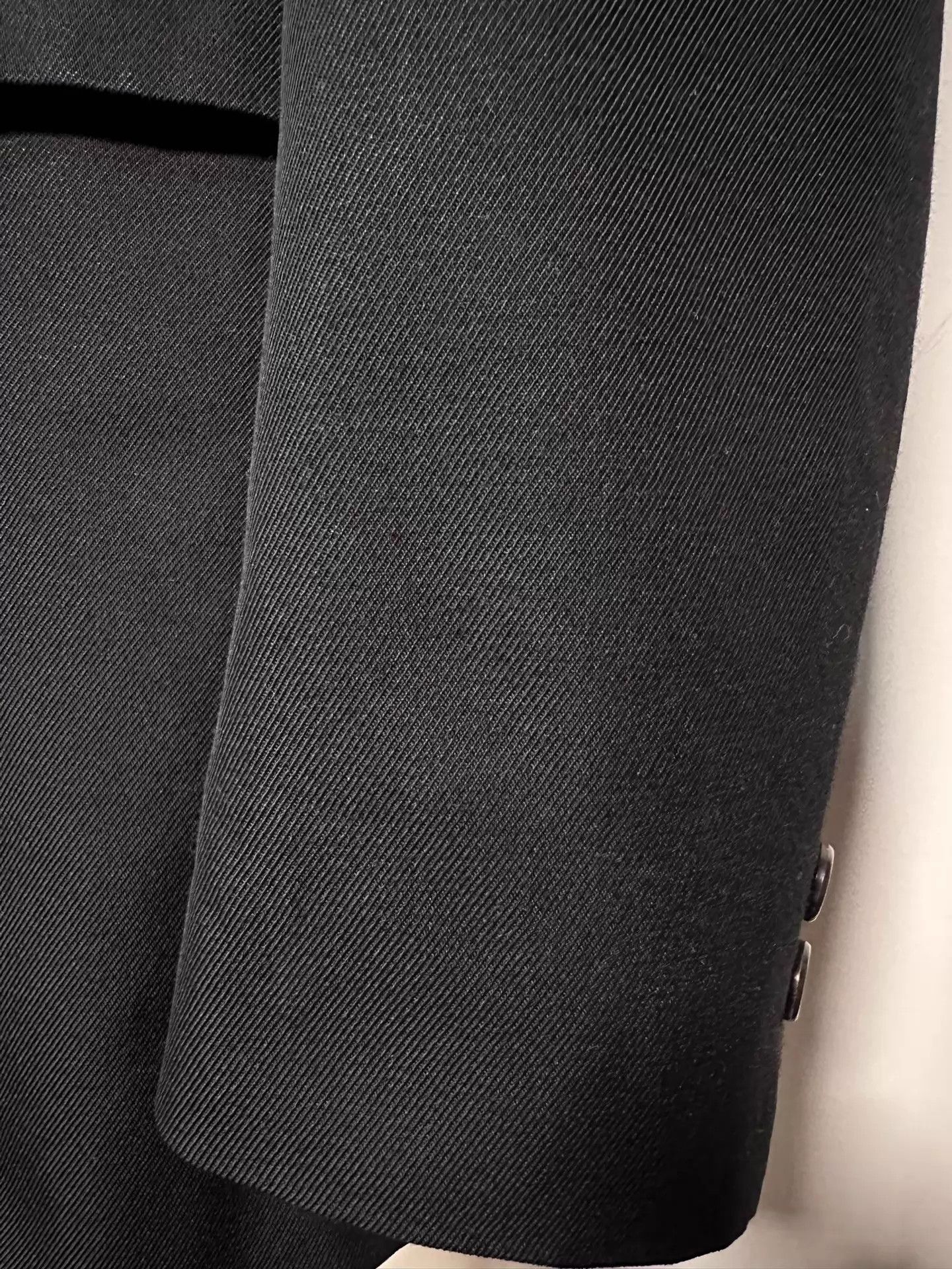 Comme des Garcons CDG Deconstructed Colorblock Black Wool Suit Jacket Size US M / EU 48-50 / 2 - 3 Thumbnail
