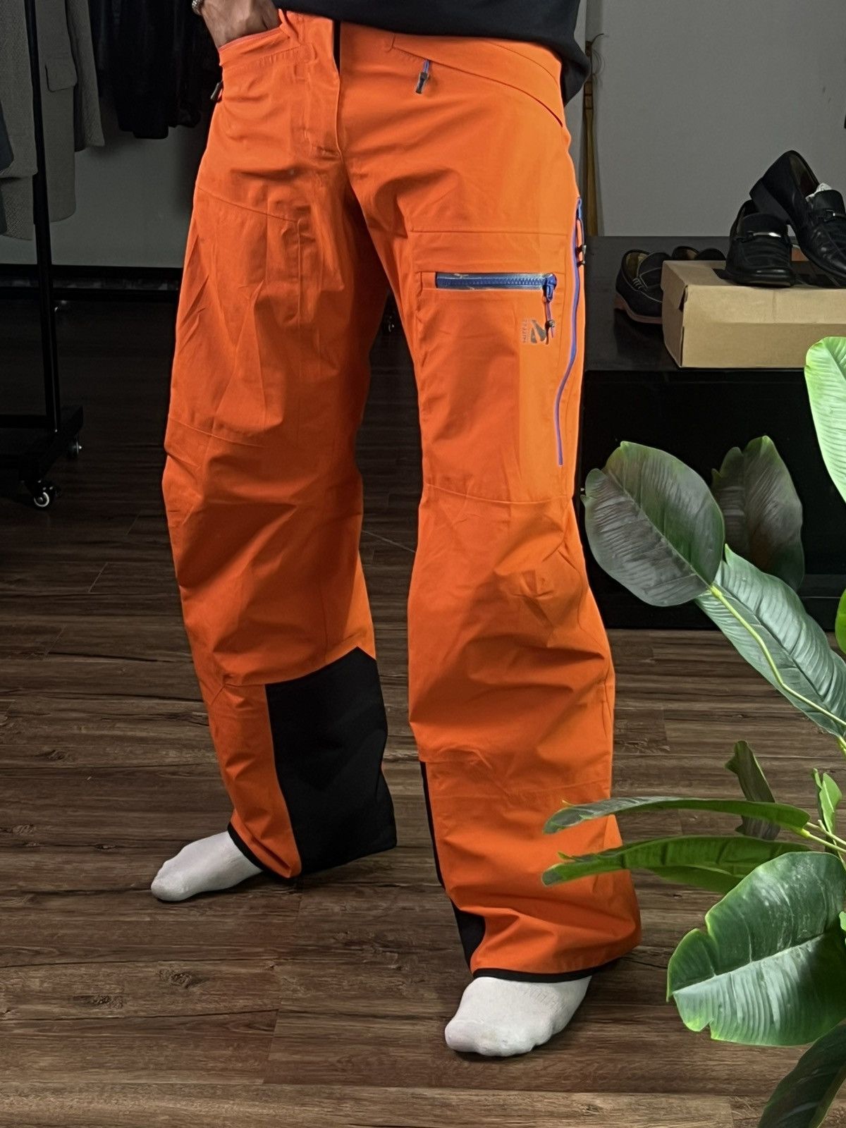 Montbell MILLET GORE-TEX SKI PANTS OUTDOOR WATERPROOF Size US 30 / EU 46 - 2 Thumbnail