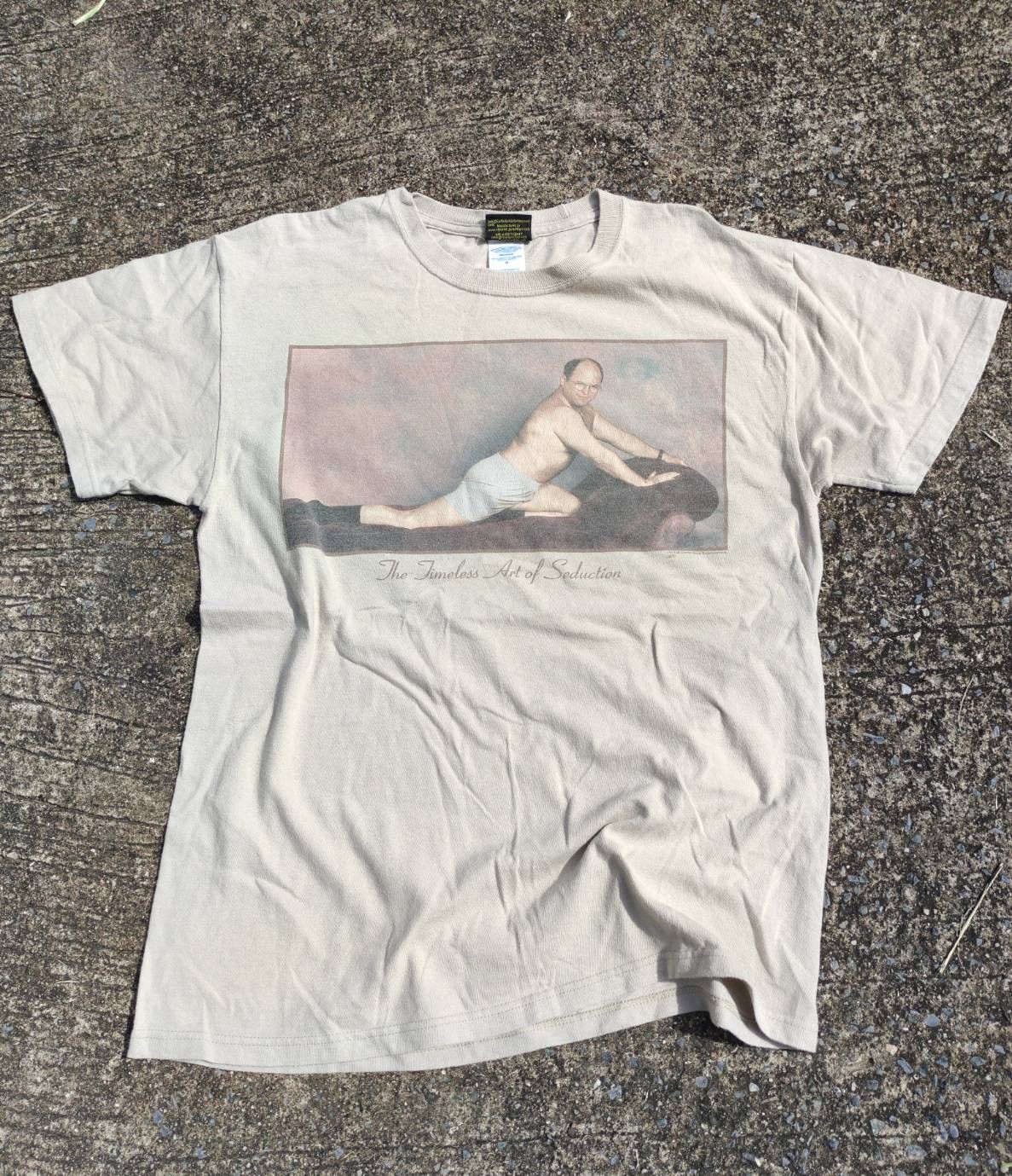 Ripple Junction Vtg 00's Seinfeld George " The Timeless Art of Seduction " Size US M / EU 48-50 / 2 - 2 Thumbnail