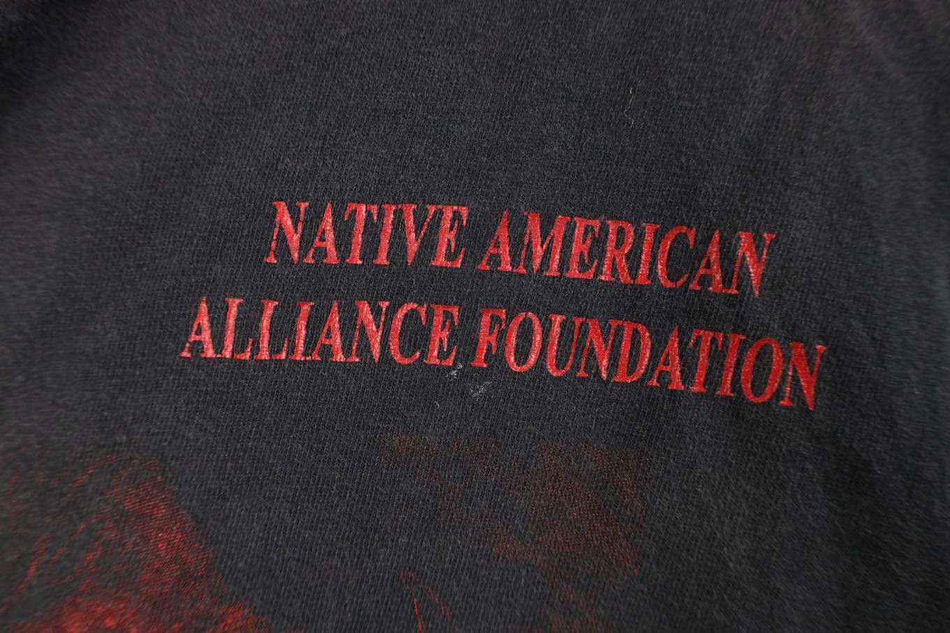 Vintage Vintage 90s Y2K Native American Bison Buffalo Print T-Shirt Size US XXL / EU 58 / 5 - 4 Thumbnail