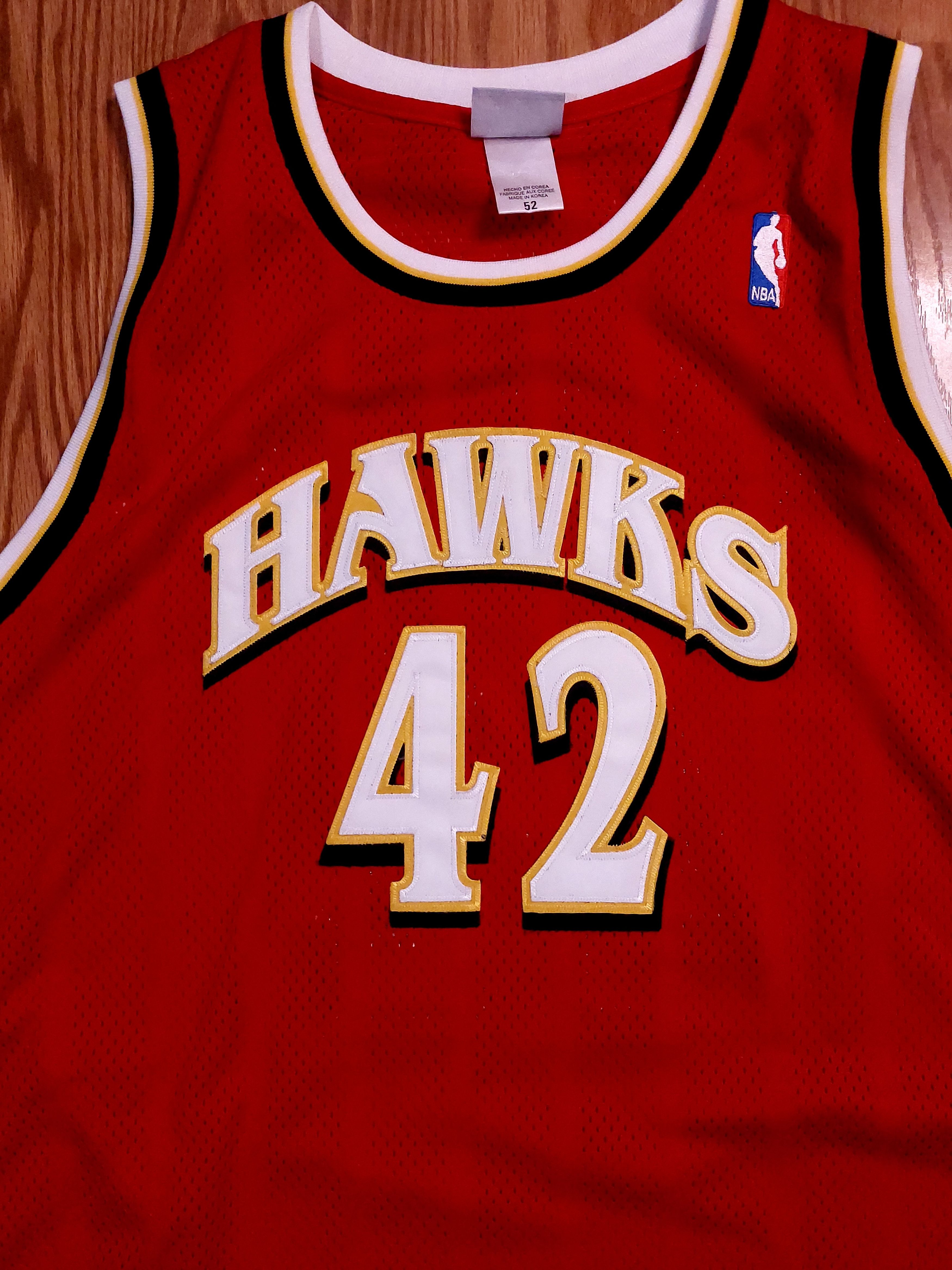 Reebok Authentic Atlanta Hawks Theo Ratliff Reebok NBA Jersey Size US XXL / EU 58 / 5 - 3 Thumbnail