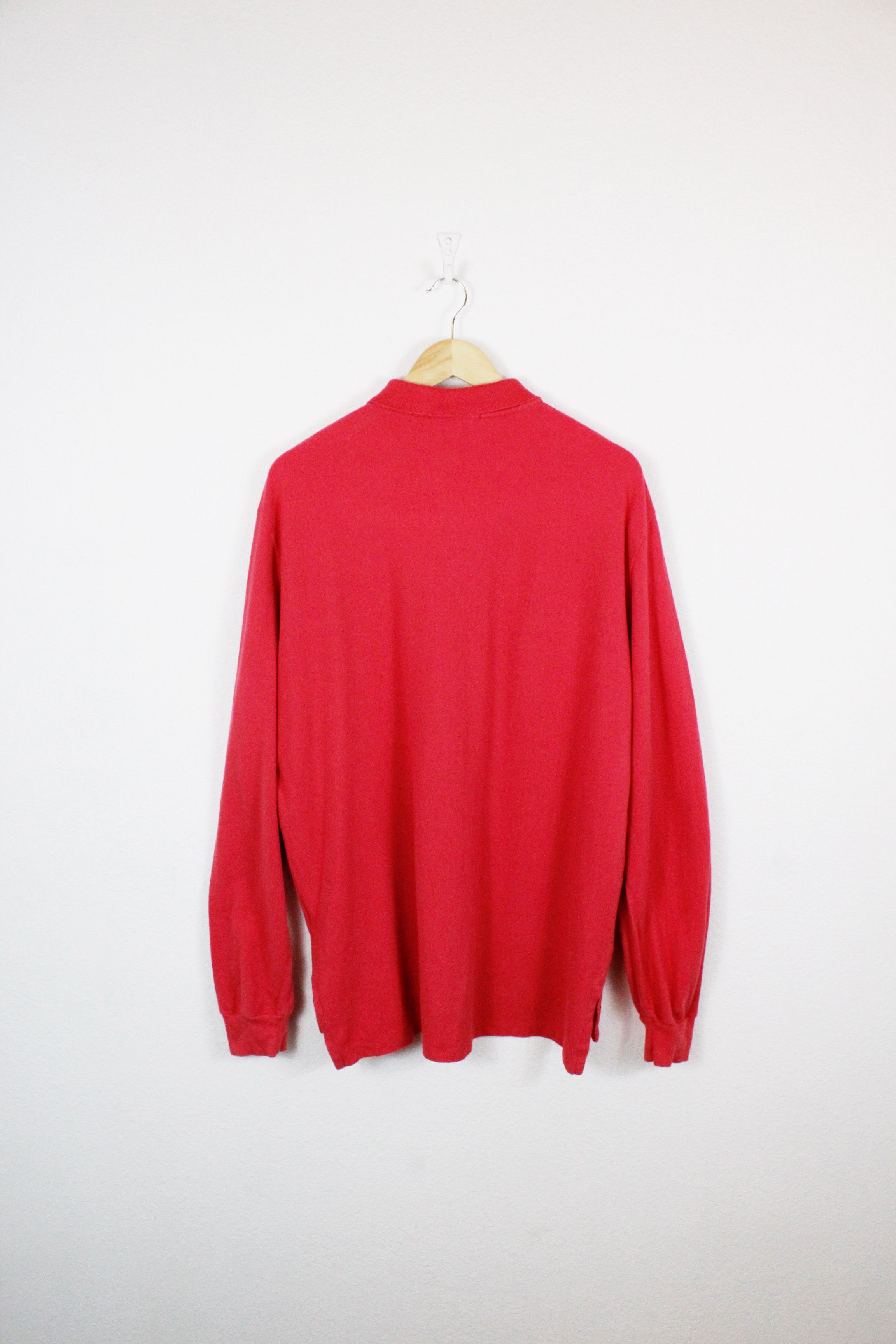 Polo Ralph Lauren Vintage Polo Ralph Lauren Pony Logo Rugby Polo Shirt 90s Size US L / EU 52-54 / 3 - 4 Thumbnail