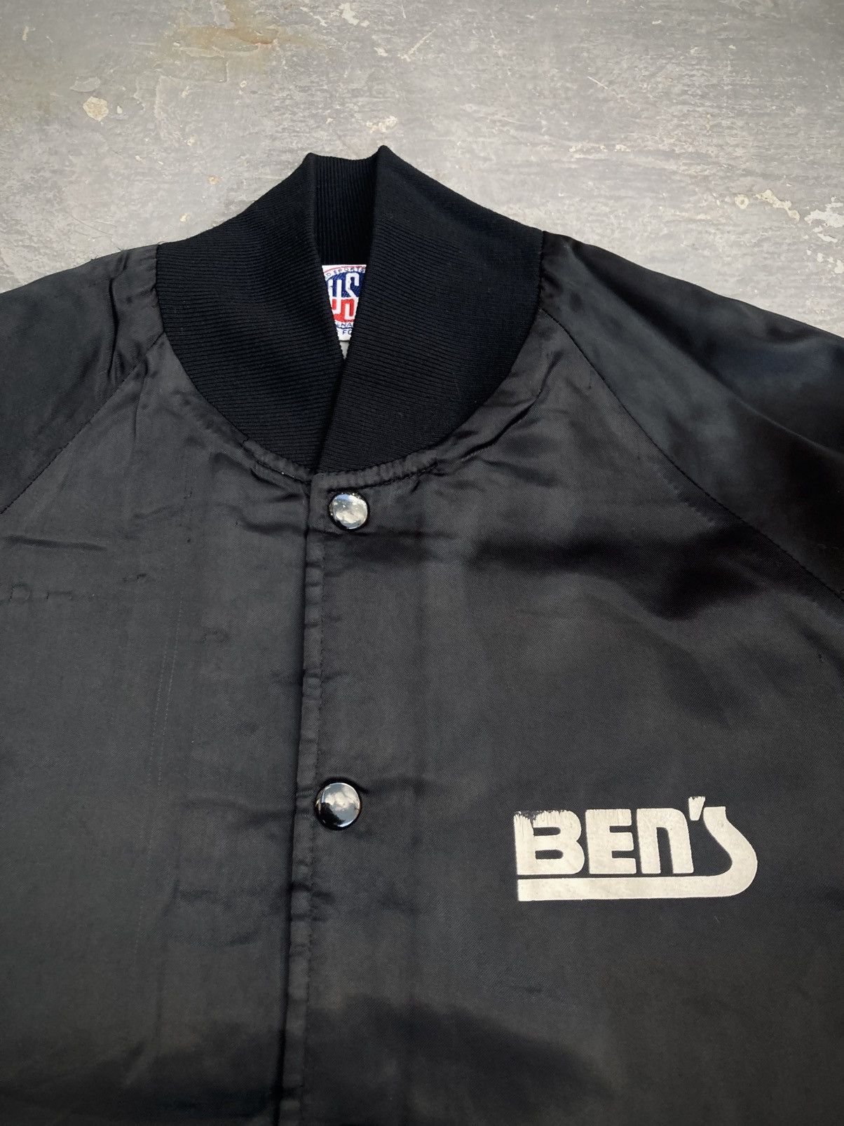 Other Vintage 80s United Sports Apparel Satin Bomber Jacket Size US M / EU 48-50 / 2 - 5 Thumbnail