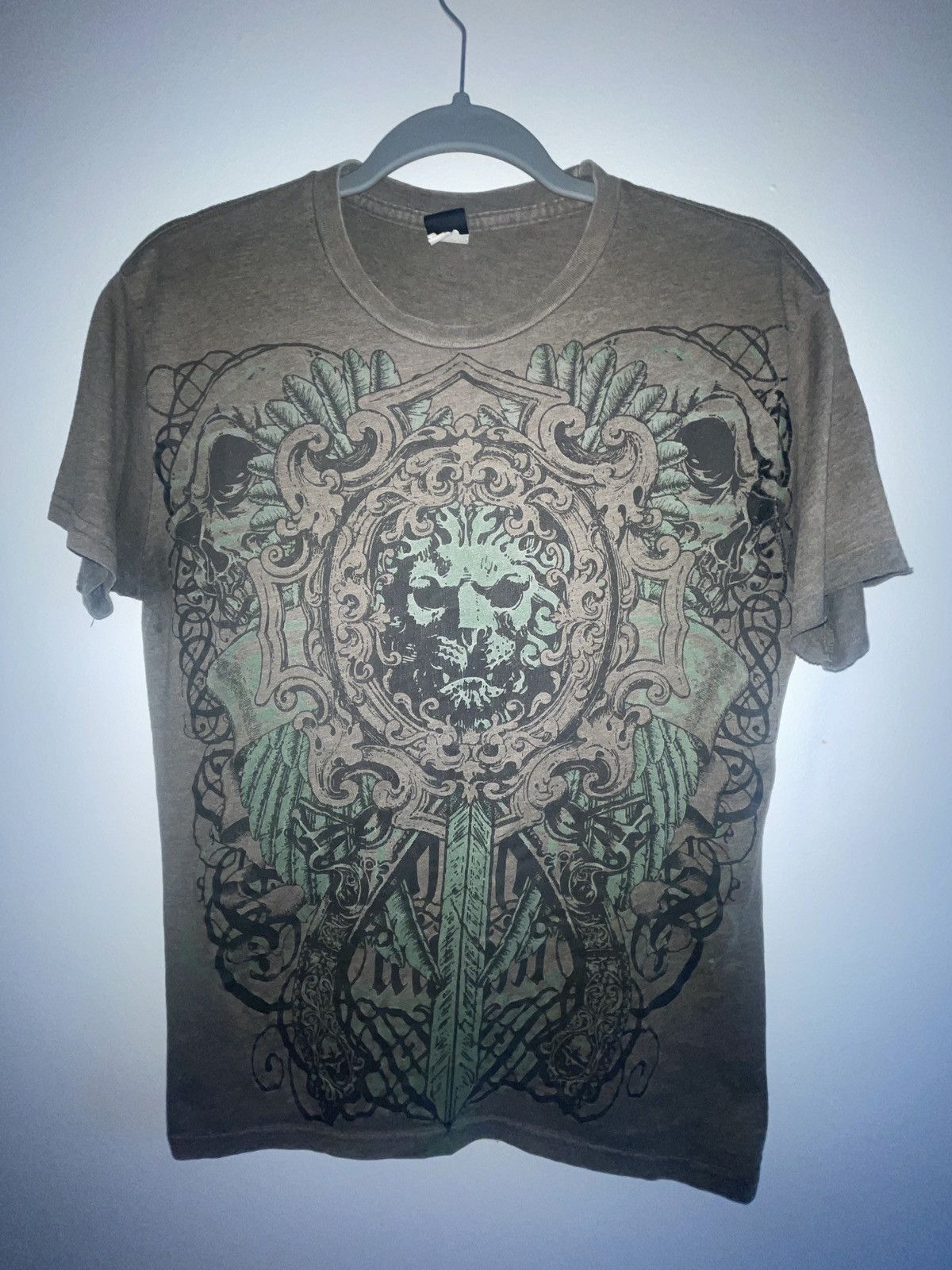Affliction AFFLICTION style double sided fillagre tee😈 Size US S / EU 44-46 / 1 - 1 Thumbnail