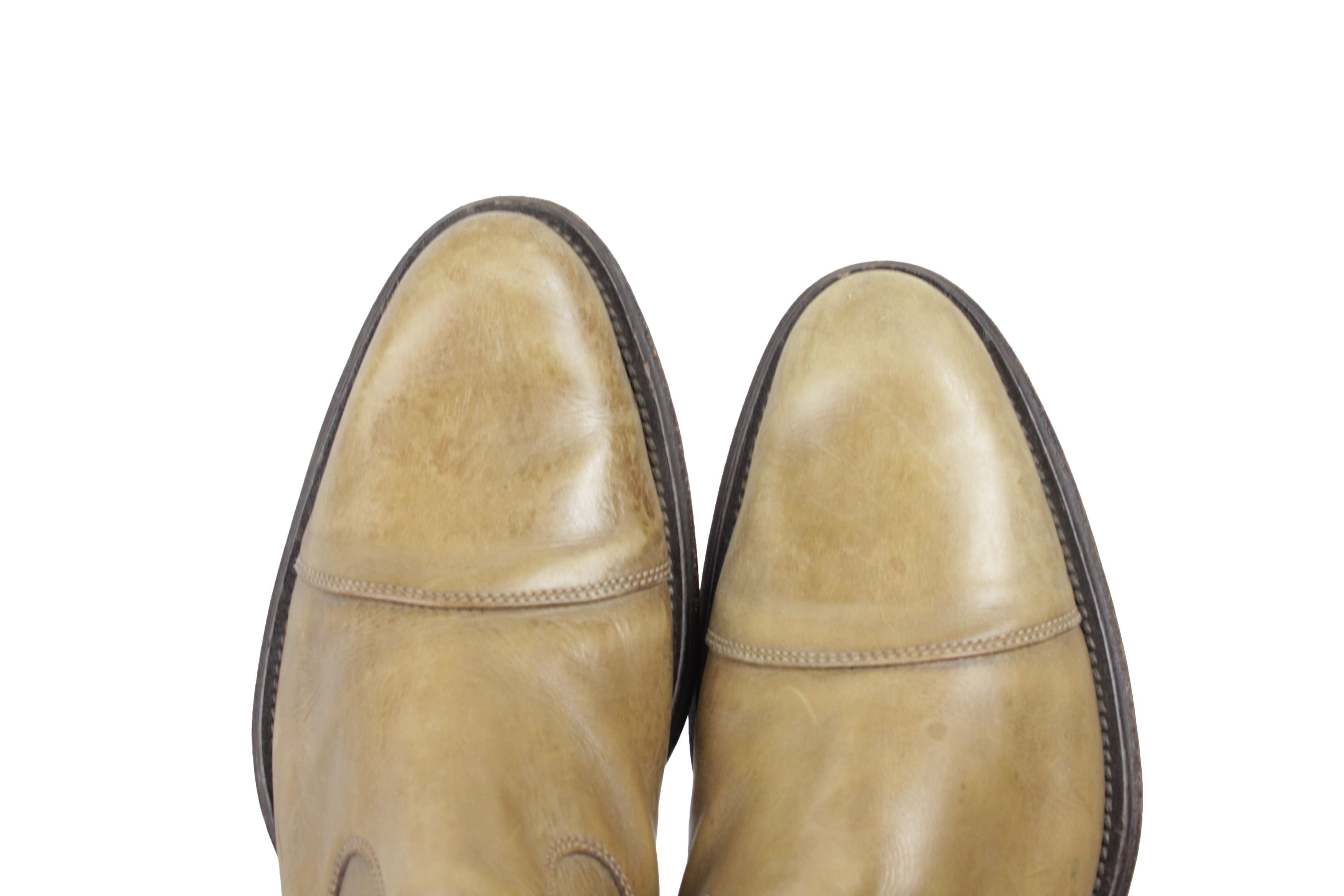 Hugo Boss 00S Y2K Cowboy Ankle Biker Boots Vintage Size US 10.5 / EU 43-44 - 7 Thumbnail