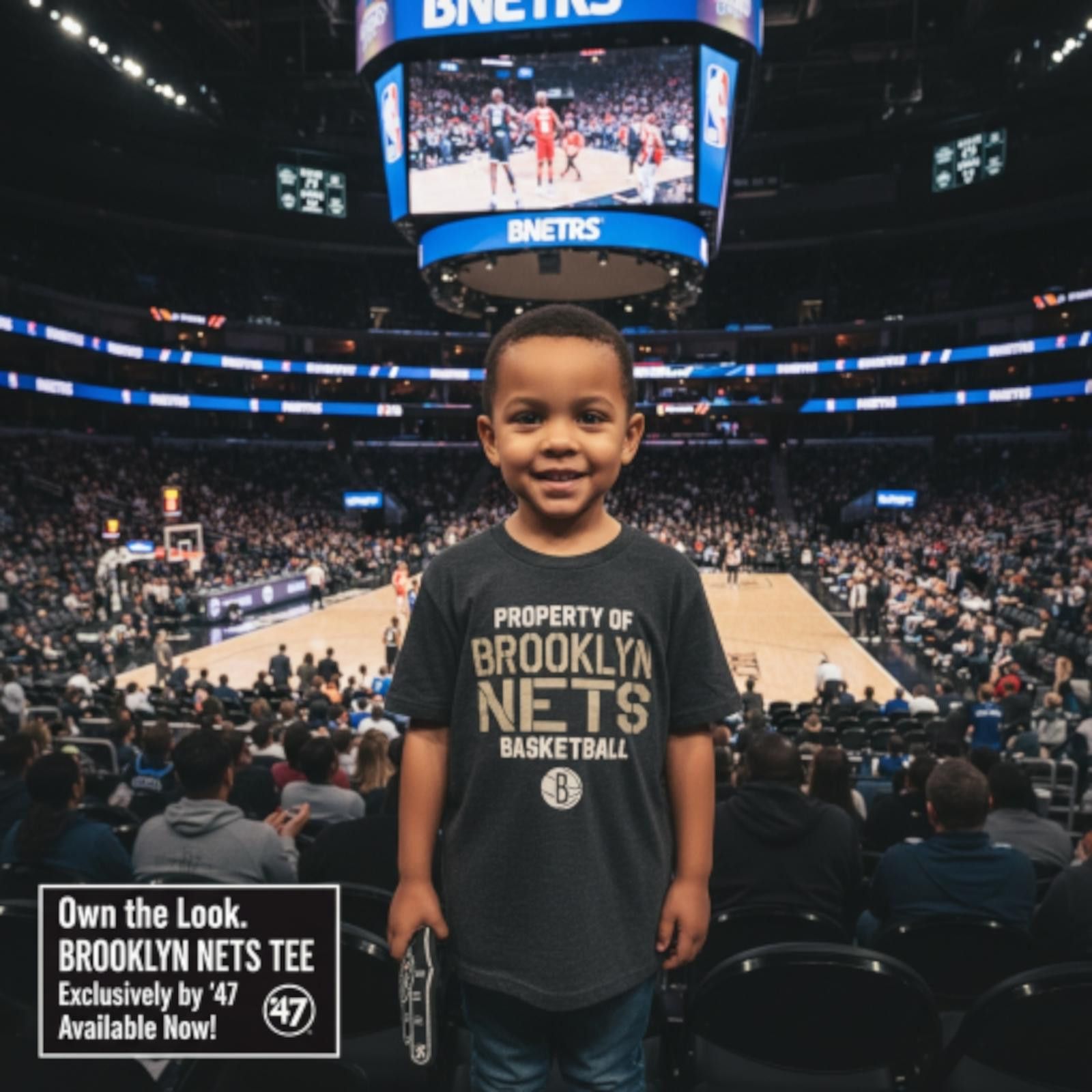 47 Brooklyn Nets Basketball T-Shirt Size Small Size US S / EU 44-46 / 1 - 1 Thumbnail