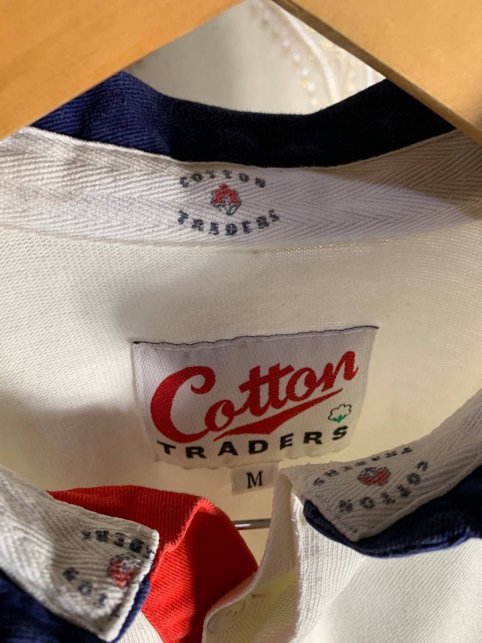 Cotton Traders × Vintage VERY RARE COTTON TRADERS ENGLAND RUGBY JERSEY BLOKECORE 90s Size US M / EU 48-50 / 2 - 3 Thumbnail