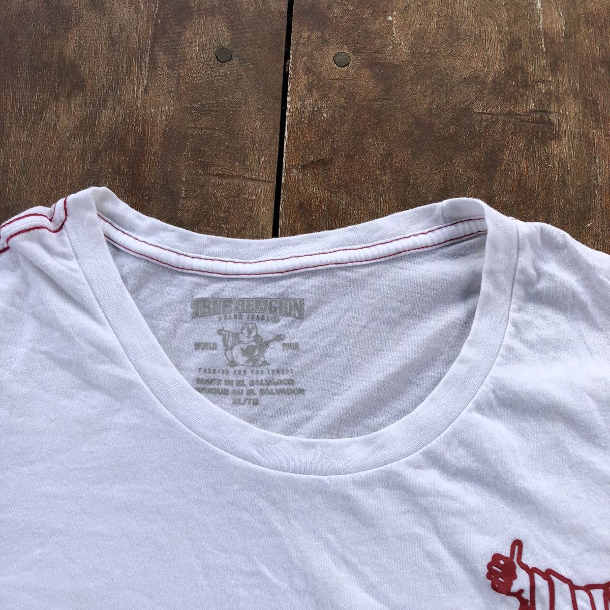 True Religion Vintage True Religion Rare T Shirt Size US XL / EU 56 / 4 - 4 Thumbnail