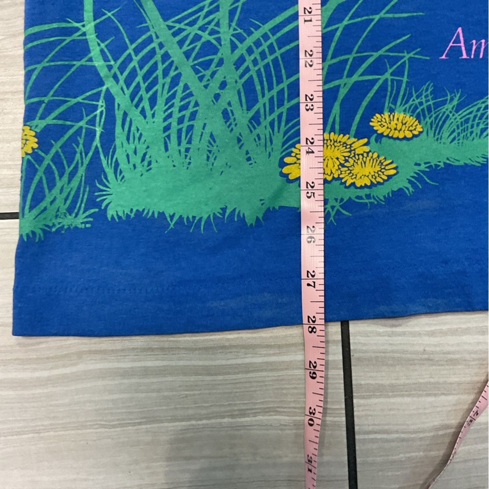 Vintage Vintage 90s Ameri Flora Graphic T-Shirt Size US L / EU 52-54 / 3 - 6 Thumbnail