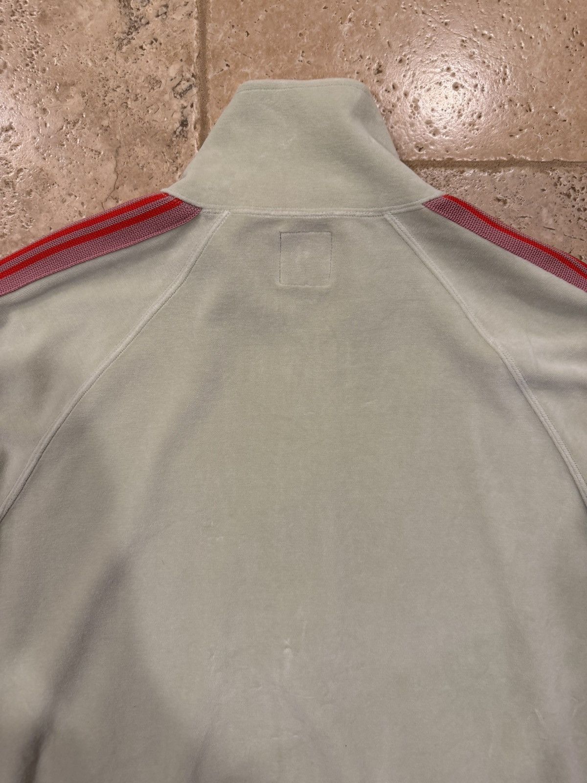 Maxfield Los Angeles × Needles Needles x Maxfield Mint Green / Red Velour Track Jacket Size US L / EU 52-54 / 3 - 12 Thumbnail