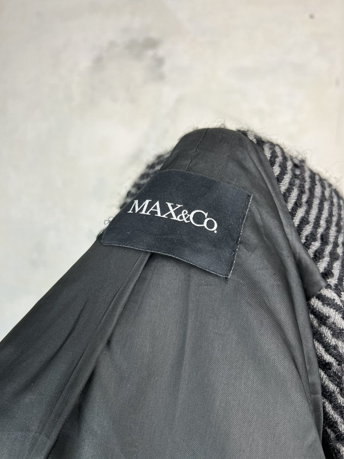 MAX&Co. Max Mara Wool Poncho Jacket Size USA 4 UK 8 Size S / US 4 / IT 40 - 4 Thumbnail