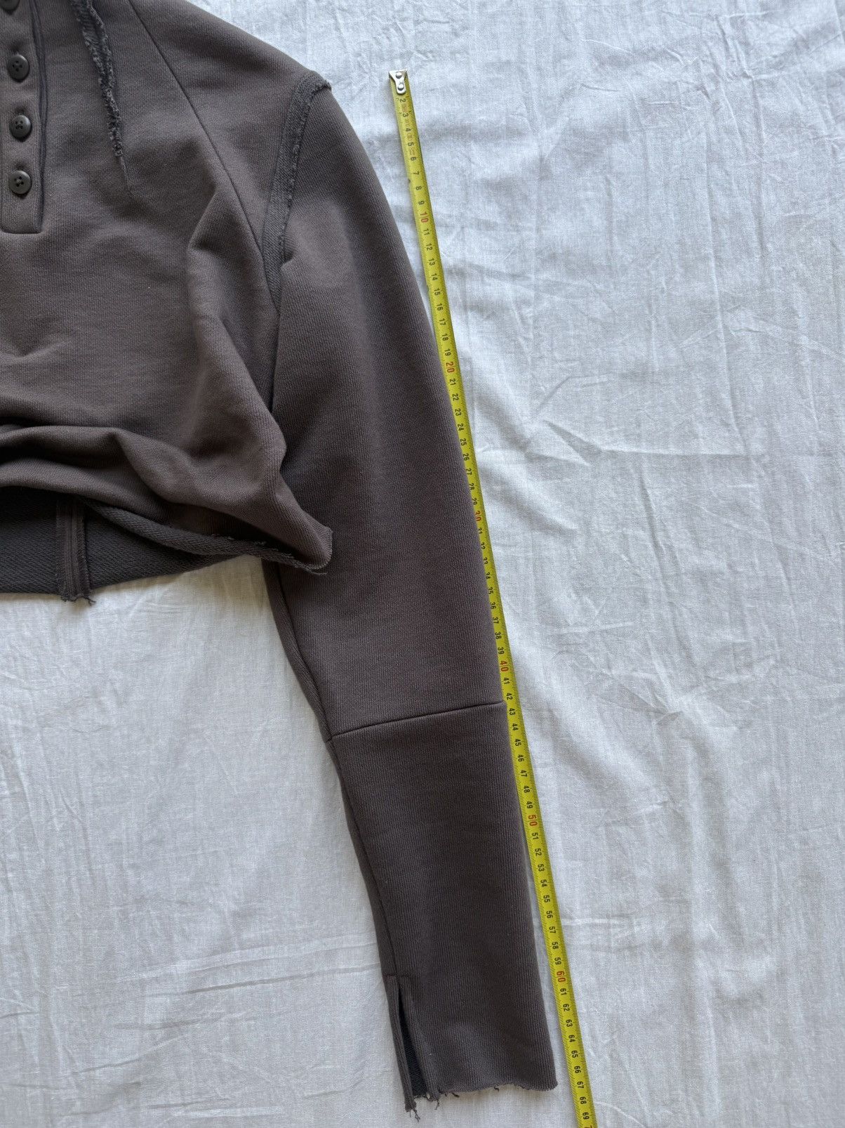 Elena Velez Elena Velez Amish cropped sweatshirt Size XS / US 0-2 / IT 36-38 - 7 Thumbnail