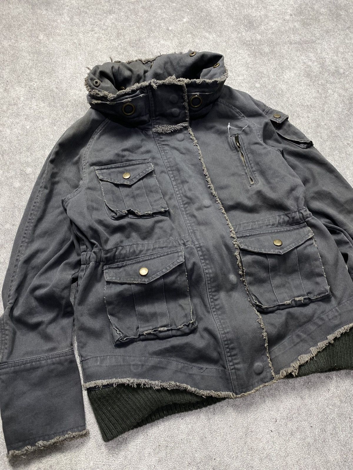 If Six Was Nine 2000s Bono canvas rickowens style with inner jacket Size US M / EU 48-50 / 2 - 5 Thumbnail