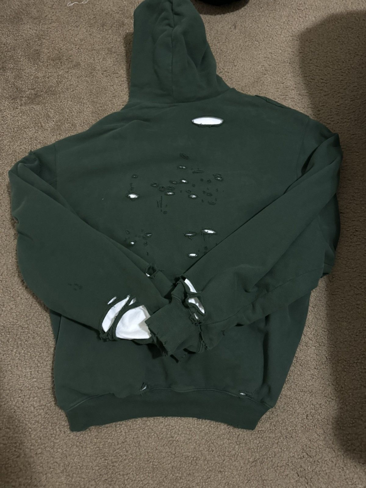 Balenciaga Balenciaga Destroyed hoodie Size US XS / EU 42 / 0 - 4 Thumbnail