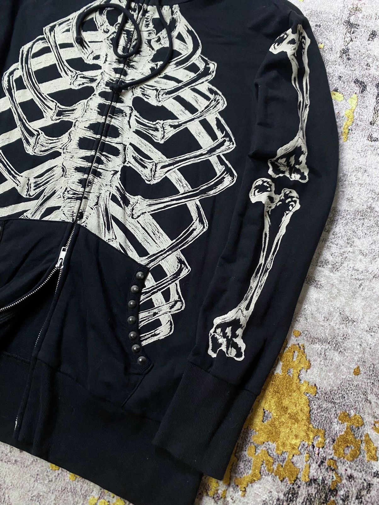 If Six Was Nine Japanes Glad News Studded hoodie Ifsix Gothic Style Size US M / EU 48-50 / 2 - 4 Thumbnail