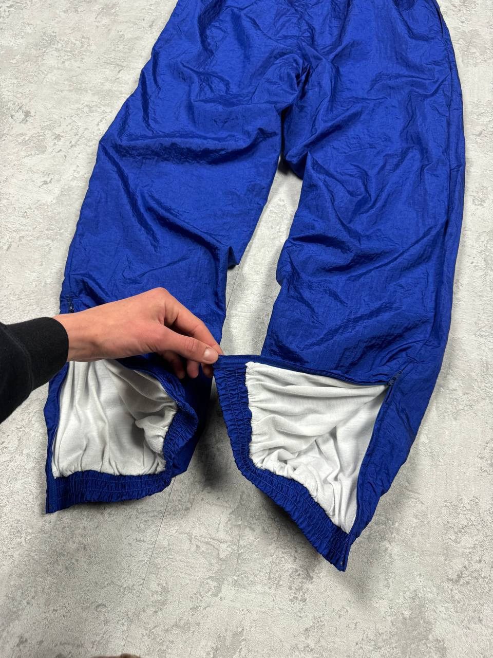 Adidas Vintage 90's Adidas ALPINA Full Tracksuit Nylon Blue Size US M / EU 48-50 / 2 - 19 Thumbnail