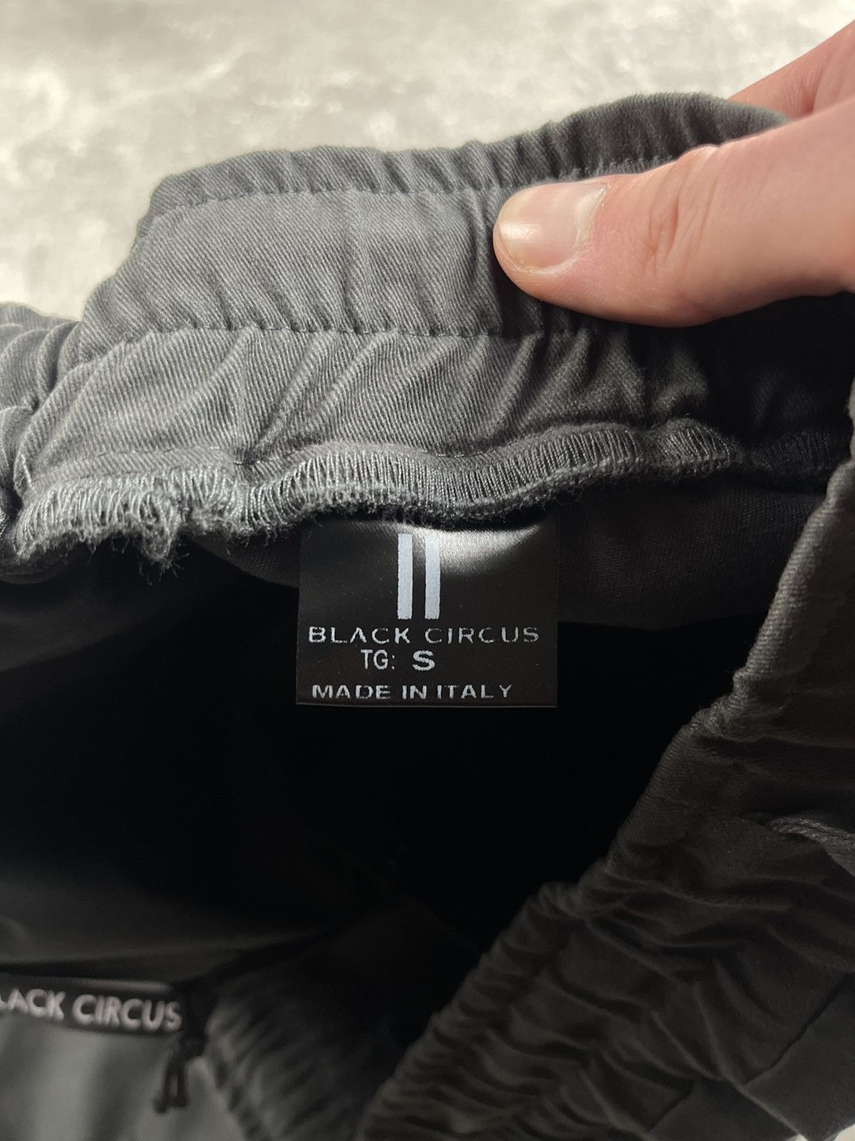 Other Avant Garde BKCS Cargo Jogger Pants Asfalto Black Size S Size US 29 - 14 Thumbnail