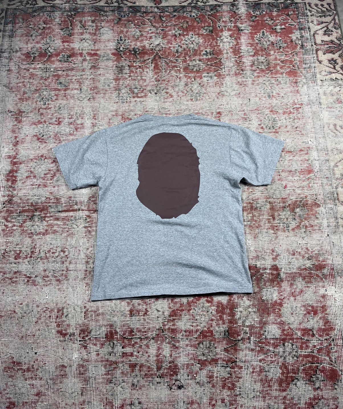 Bape GREY BIG APE BAPE TEE Size US L / EU 52-54 / 3 - 3 Thumbnail