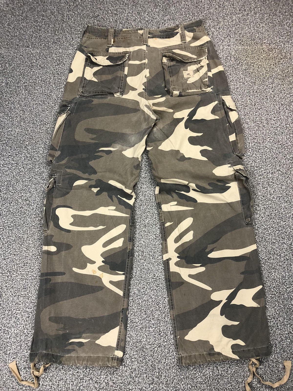 Japanese Brand × Vintage Vintage Y2K AMX AND FITCH Camo Multi Pocket Cargopants Size US 32 / EU 48 - 10 Thumbnail