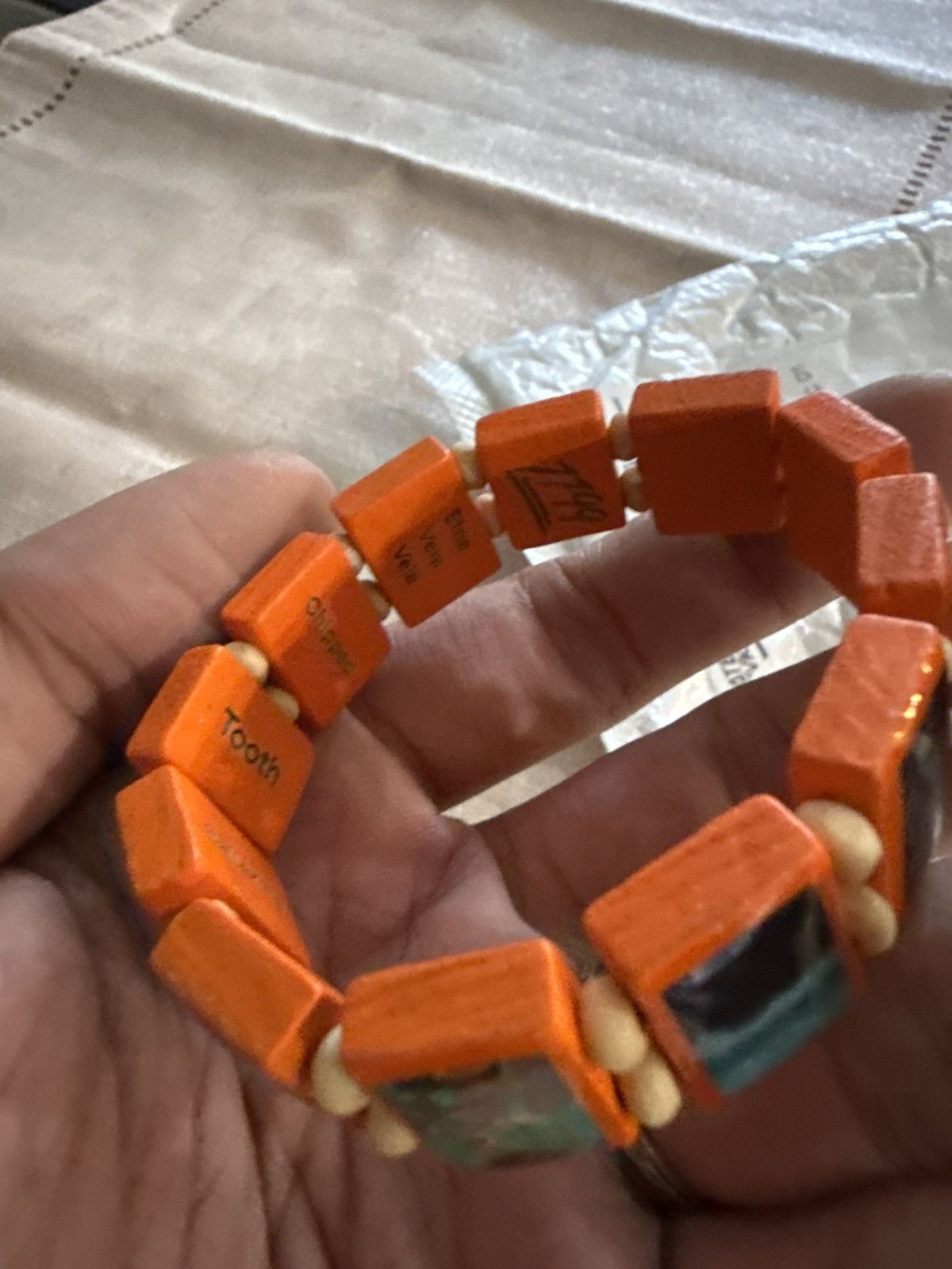 Other 1199 Fakemink Bazo Sold Out Orange Bracelet | Grailed