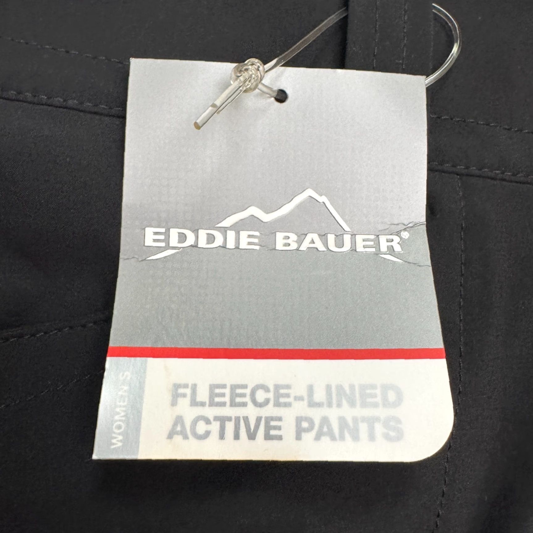 Eddie Bauer Eddie Bauer Fleece Lined Water Repellent Active Pants Womens 4 Black Outdoor NWT Size 27" / US 4 / IT 40 - 7 Thumbnail