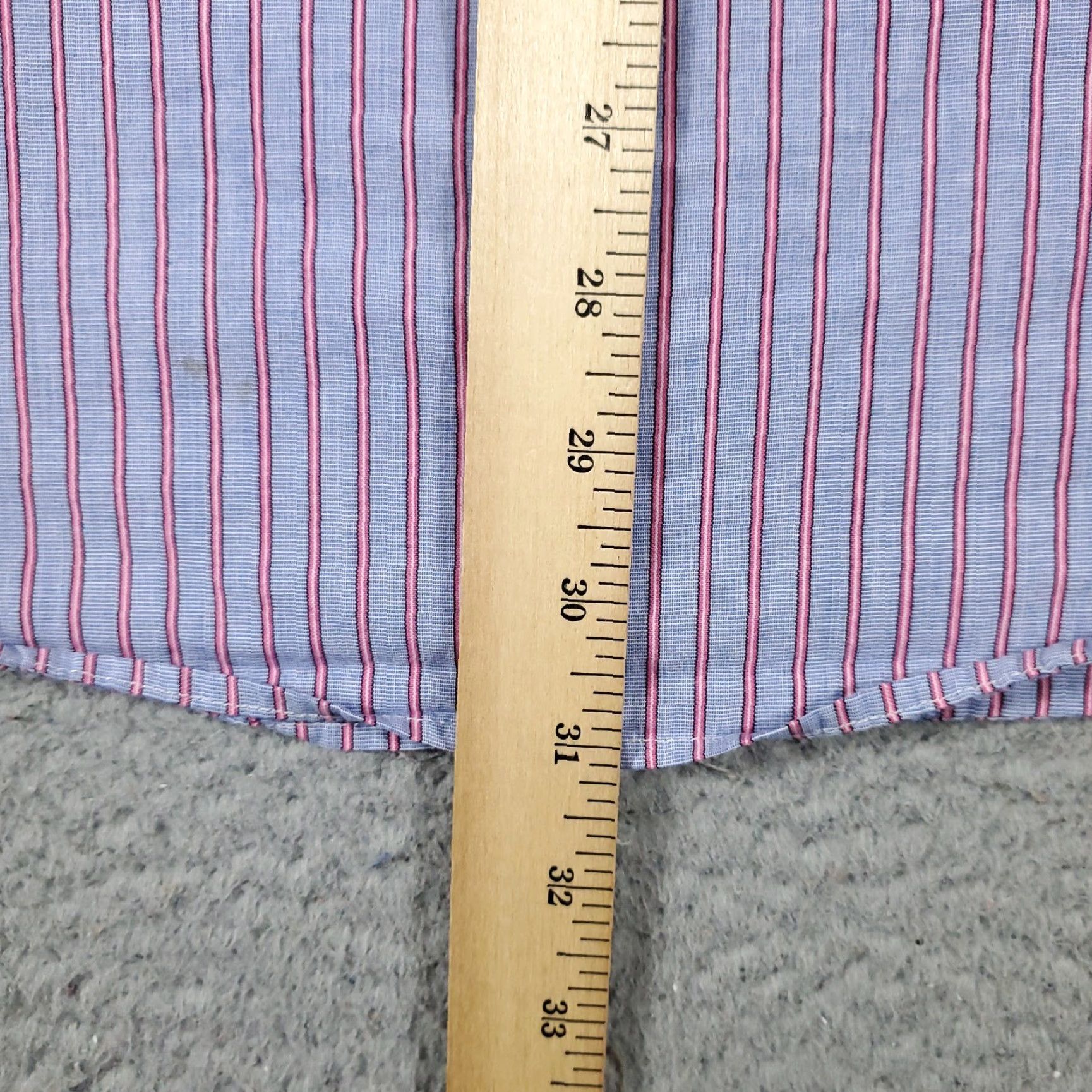 American Eagle Outfitters VINTAGE American Eagle Outfitters Shirt Mens LT Large Tall Blue Striped Button Up Long Sleeve Size US L / EU 52-54 / 3 - 5 Thumbnail