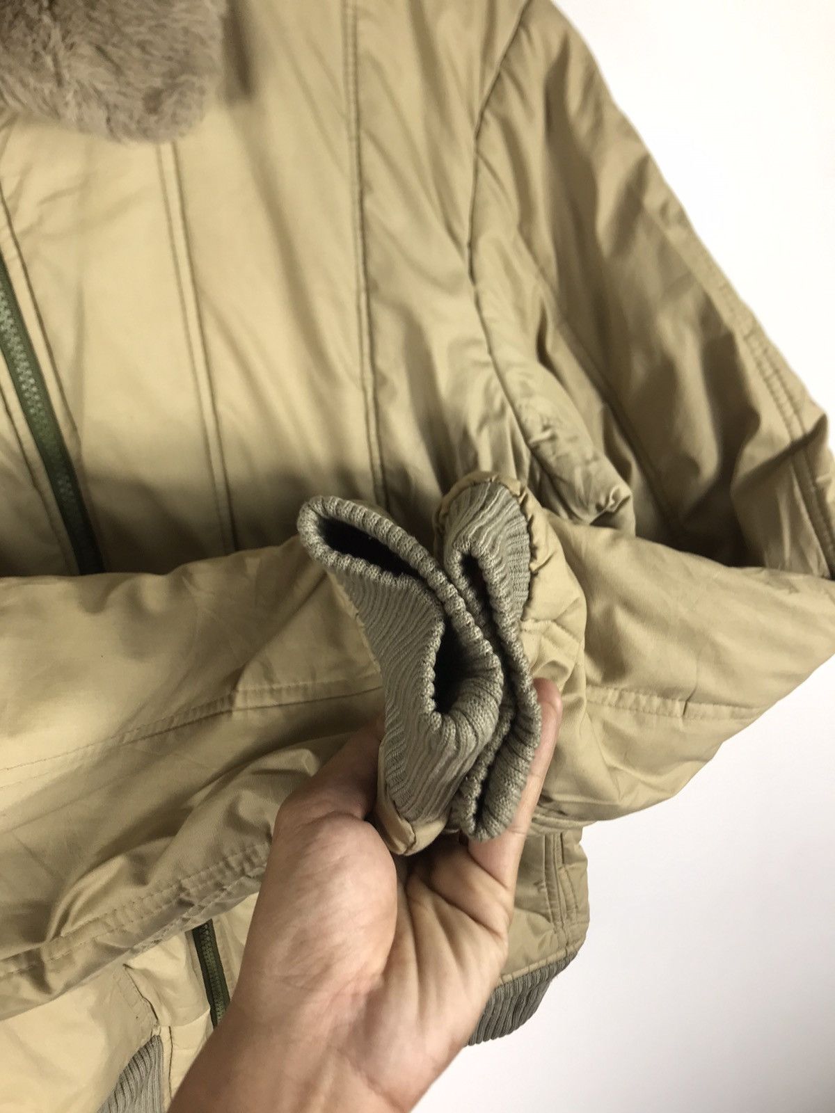 Japanese Brand ⚡️Vintage Fur Collar Bomber Jacket Size US L / EU 52-54 / 3 - 8 Thumbnail