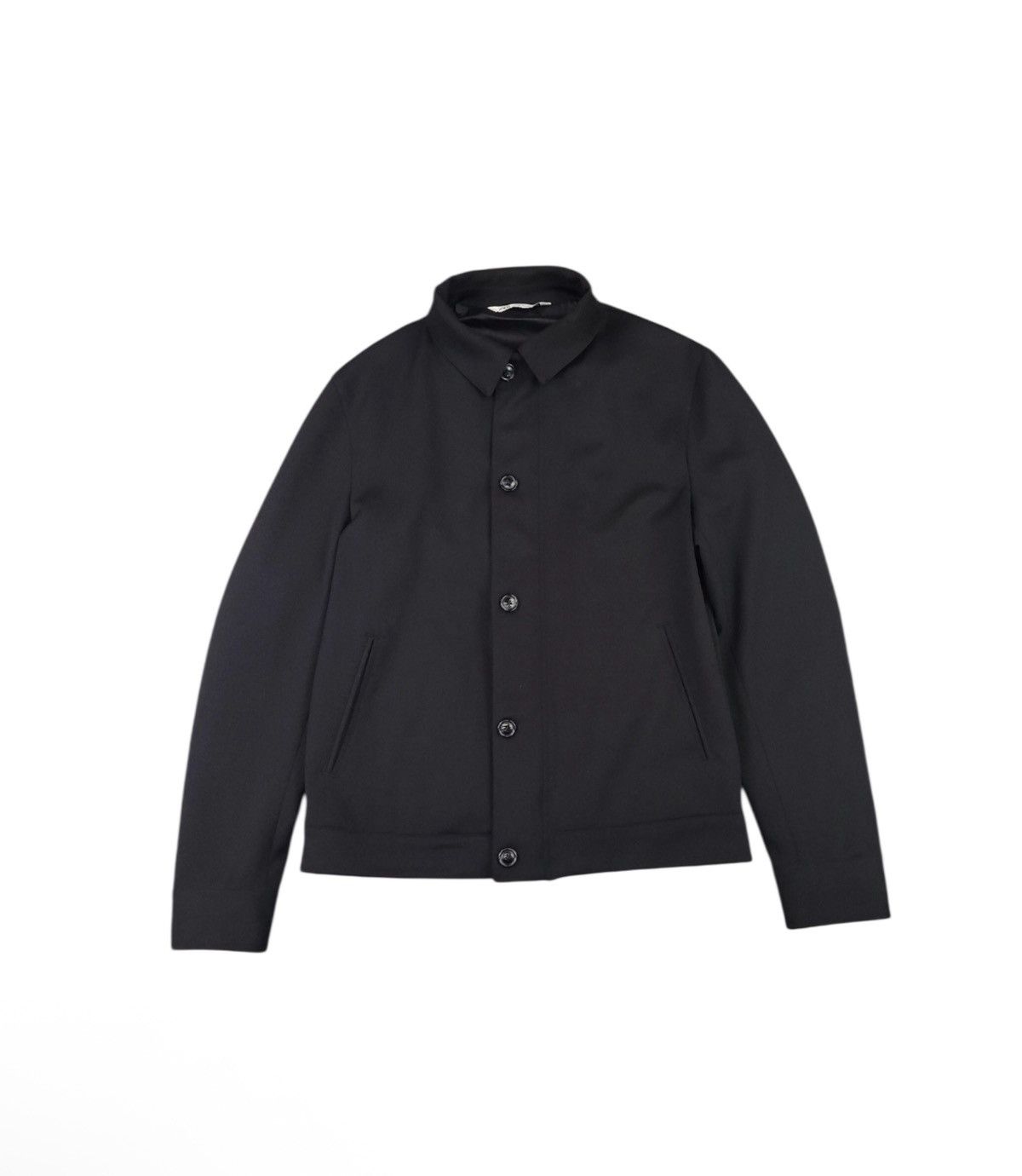 Zara Zara Jacket Large Black Zip Button Stretch Bomber Coa Size US L / EU 52-54 / 3 - 2 Thumbnail