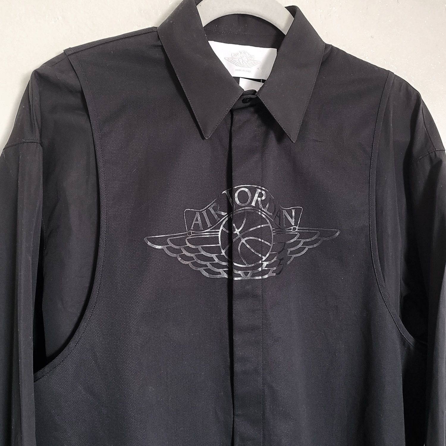 Jordan Brand × Nike Jordan Nike Air Long Sleeve Snap Button Shirt Jacket $590 Size US M / EU 48-50 / 2 - 1 Thumbnail