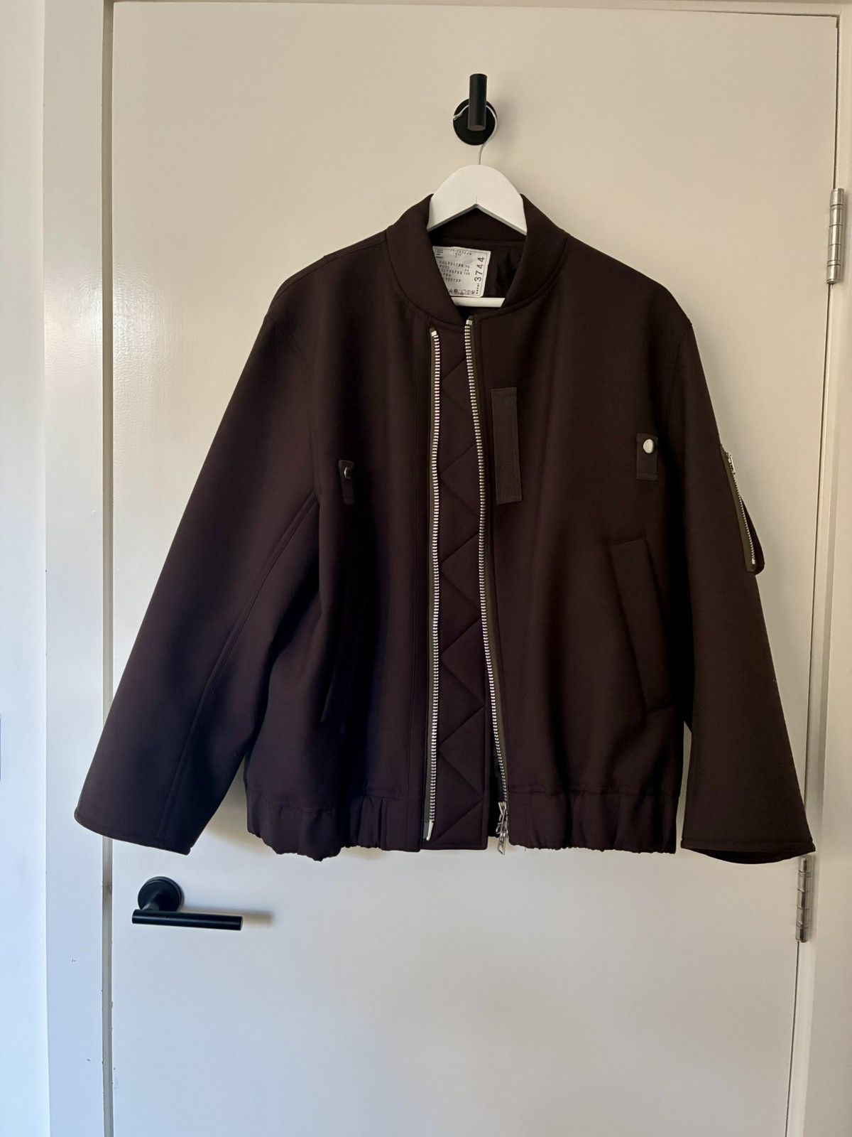 Sacai BNWT AW25 bomber Size US M / EU 48-50 / 2 - 1 Thumbnail