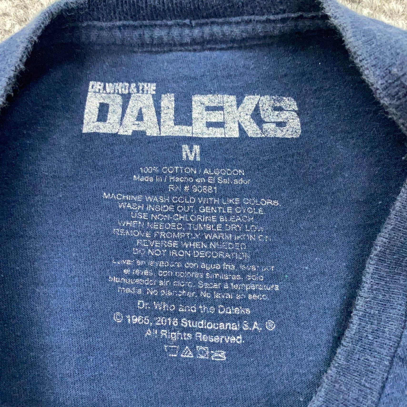 Vintage VINTAGE Doctor Who Shirt Mens Medium Blue Tardis Tee Short Sleeve Size US M / EU 48-50 / 2 - 5 Thumbnail