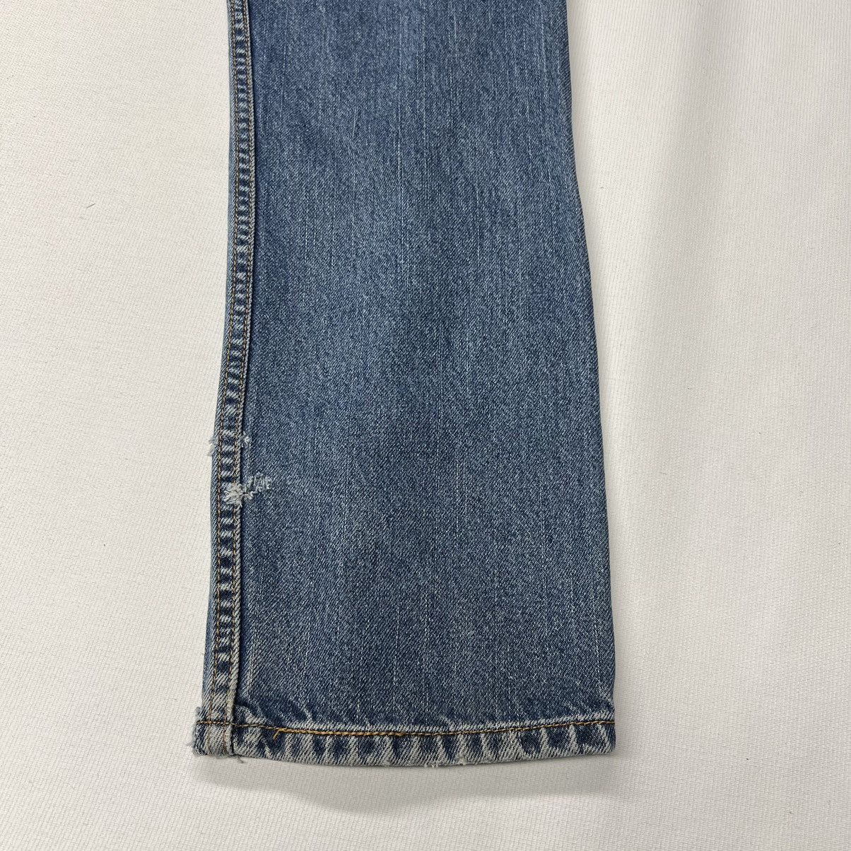 Levi's × Vintage Levis 505 Jeans Blue Straight Regular Fit Distressed Y2K Size US 34 / EU 50 - 16 Thumbnail