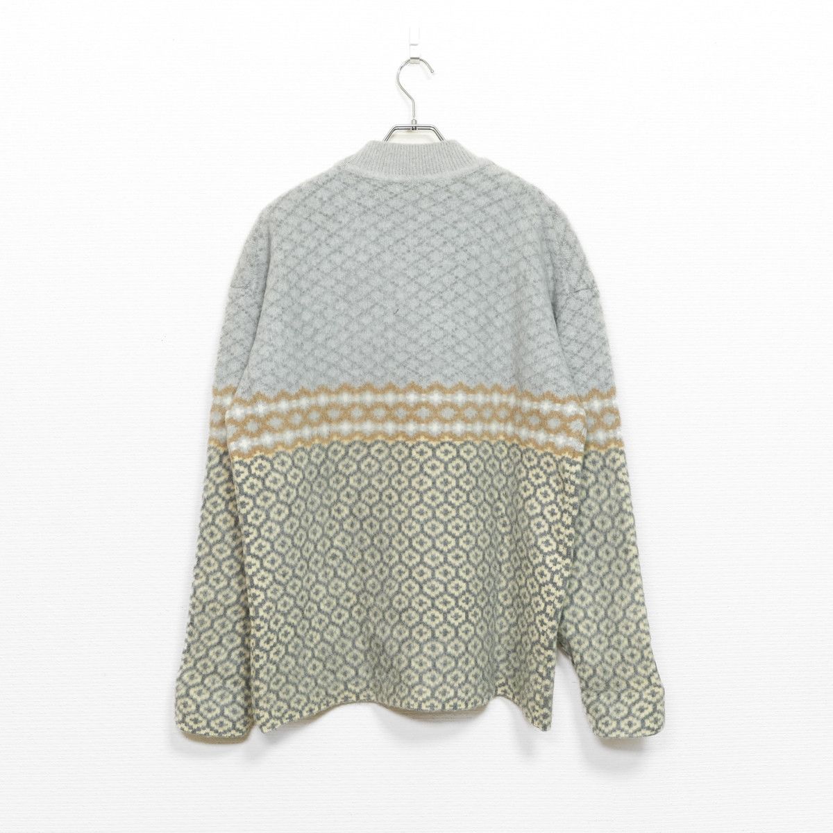 Jil Sander JIL SANDER FAIR ISLE INTARSIA KNIT Size US S / EU 44-46 / 1 - 2 Thumbnail