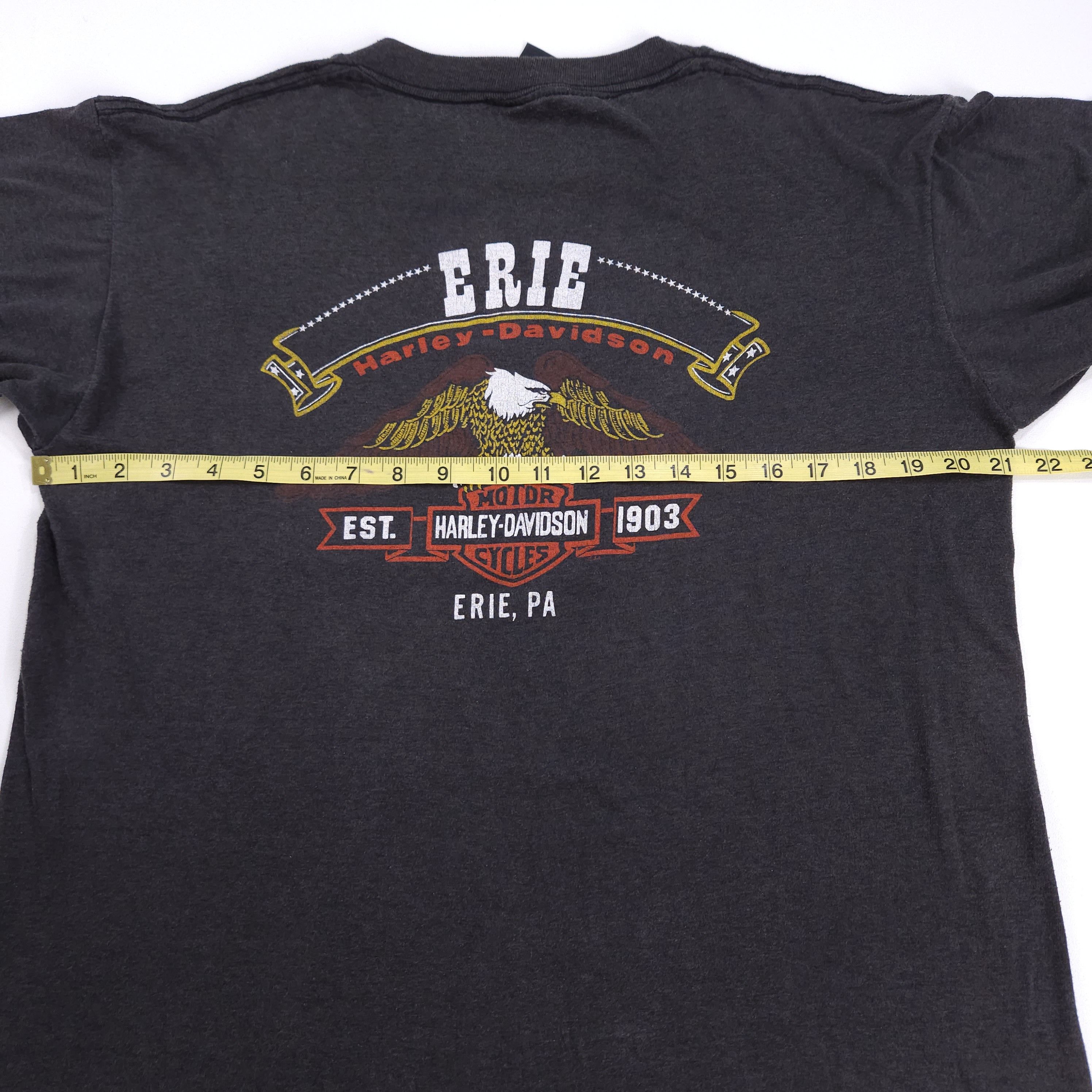 Harley Davidson 1984 Harley Davidson 3D Emblem Last Bikers On Earth Shirt Size US L / EU 52-54 / 3 - 8 Thumbnail