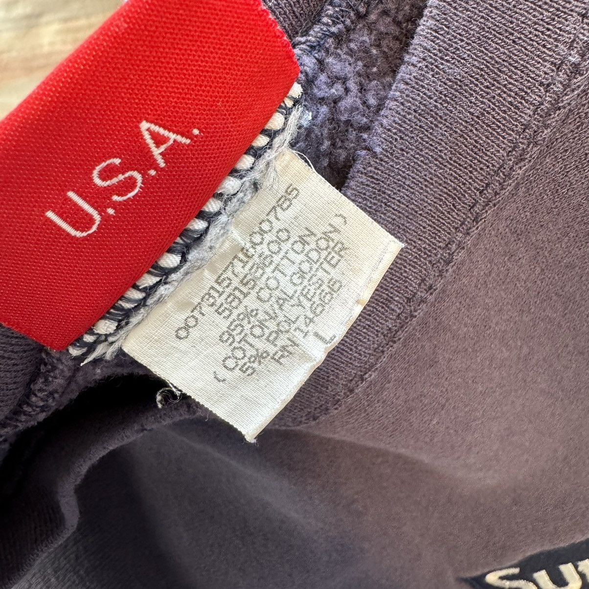 Supreme 1995 Supreme 1st Anniversary Box Logo Crewneck Navy Size US L / EU 52-54 / 3 - 13 Thumbnail