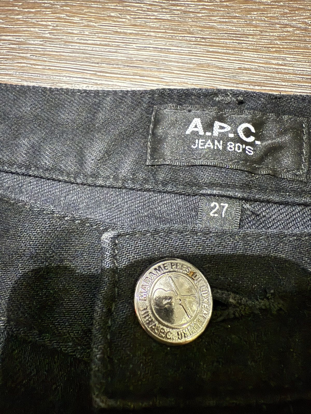 A.P.C. APC Jeans Black Size US 27 - 5 Thumbnail