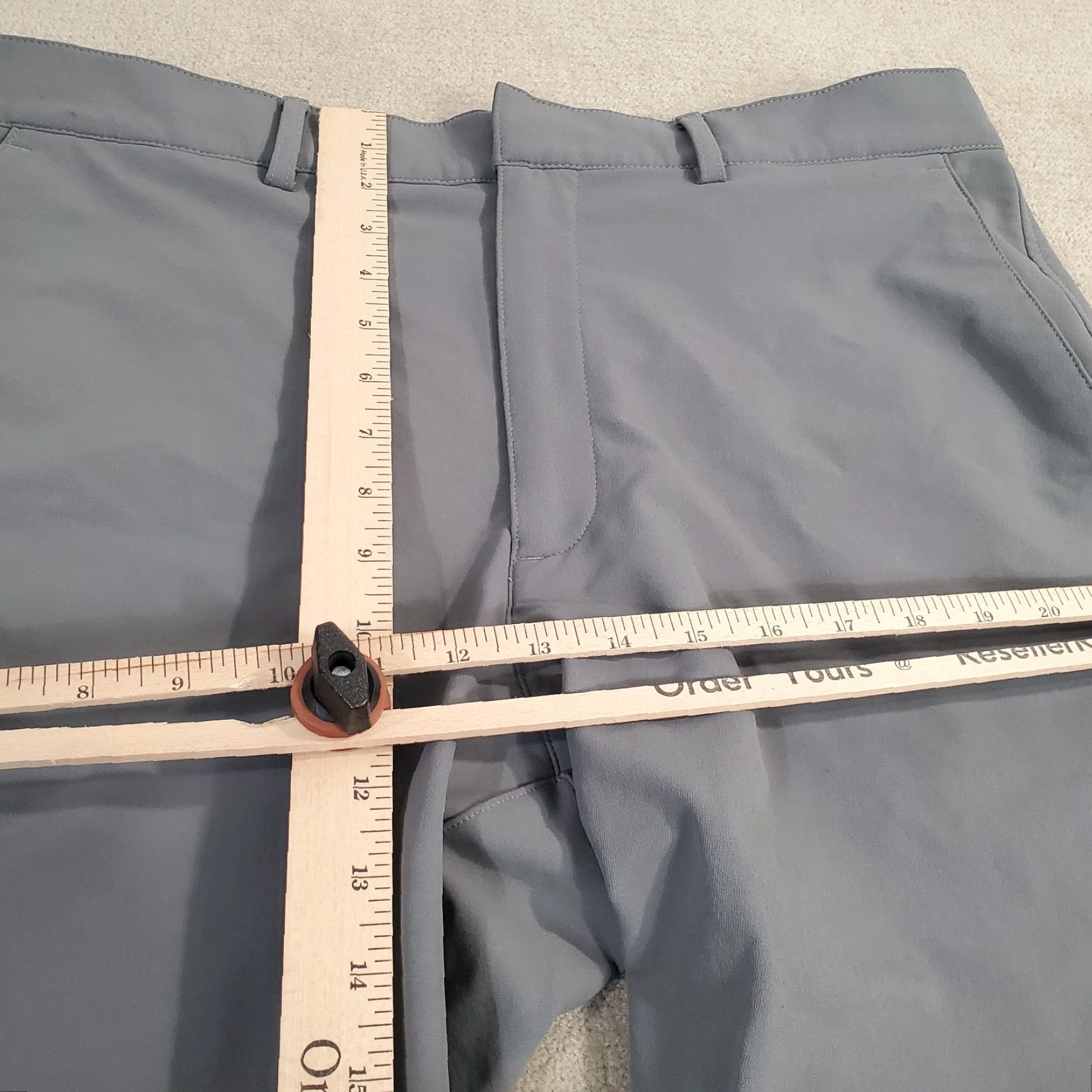 Under Armour Under Armour Storm Pants Mens 36x30 Gray Windbreaker Waterproof Outdoors Logo Pants Mens Gray Styled Pockets Logo 90s? Size US 36 / EU 52 - 7 Thumbnail