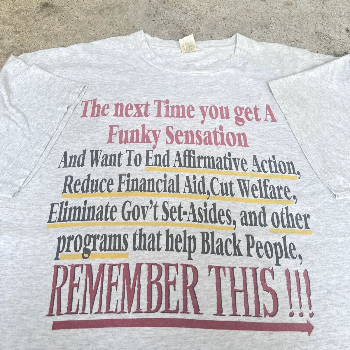 Rap Tees VTG. 90s REMEMBER THIS KUMASI KREATIONS Black History Tee XL Size US XL / EU 56 / 4 - 11 Thumbnail