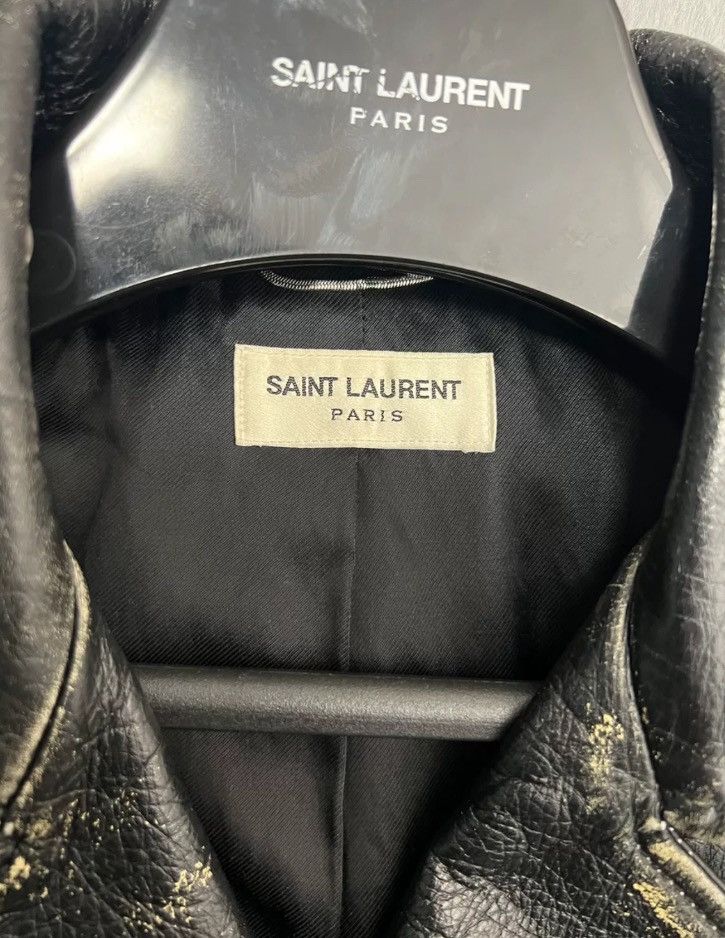 Santa Cruz Skateboards × Yves Saint Laurent Saint Laurent SLP genuine leather jacket 2412-Nextarrow Size US M / EU 48-50 / 2 - 3 Thumbnail