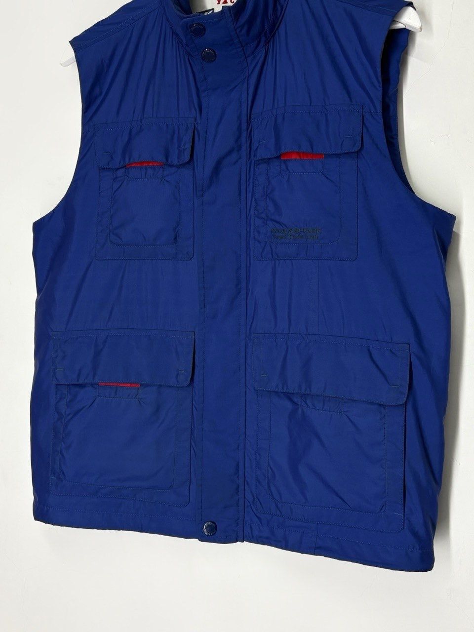 Paul & Shark Paul & Shark Nylon Vest Royal Blue Luxury Piece Size US M / EU 48-50 / 2 - 3 Thumbnail